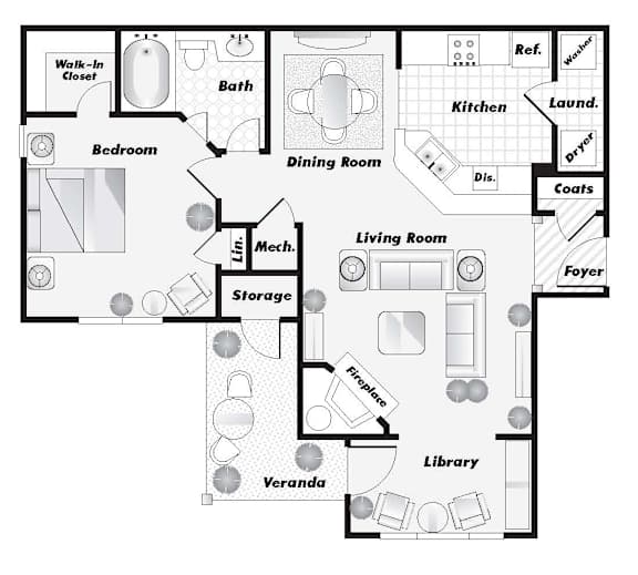 Tuxedo Floorplan