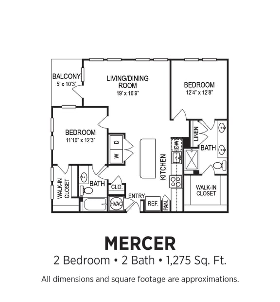 Mercer Floorplan - The Argos