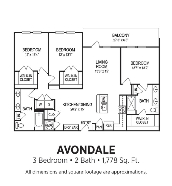 Avondale Floorplan - The Argos