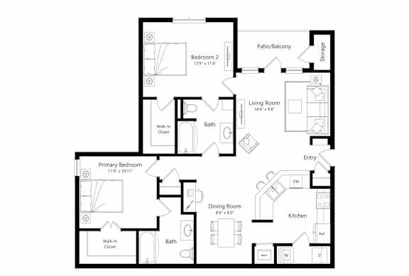 2D floorplan Belmont
