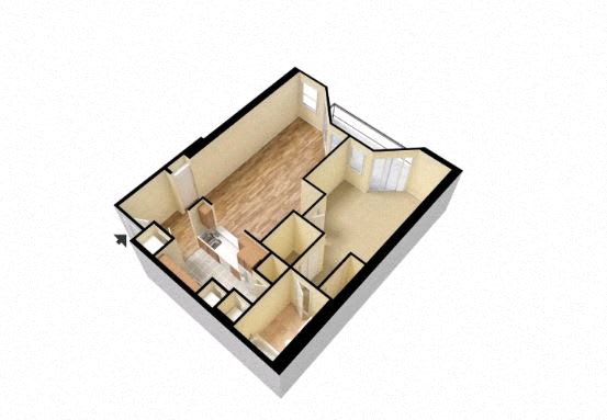 Wesley Townsend Apartments | The Paces Floorplan