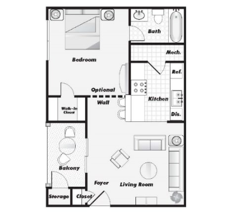 Wesley Trevento Apartments | The Salam Floorplan