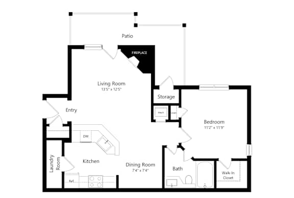 2D floorplan tuxedo