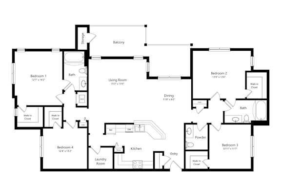 2D floor plan habersrham