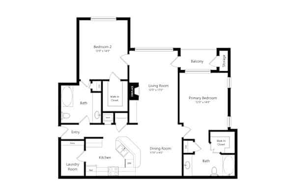 2D floor plan Magnolia