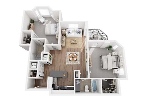 3D floor plan the argonne