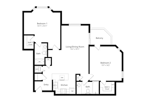2D floor plan the argonne