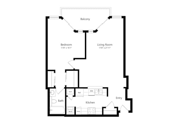 2D floor plan the paces