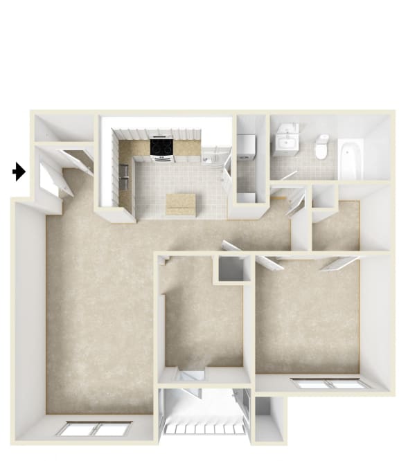 Stillwood Farms Apartments | Windsor Floorplan