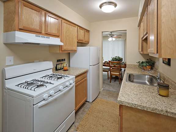 Model Kitchen at Willoughby Hills Towers in Willoughby Hills OH
