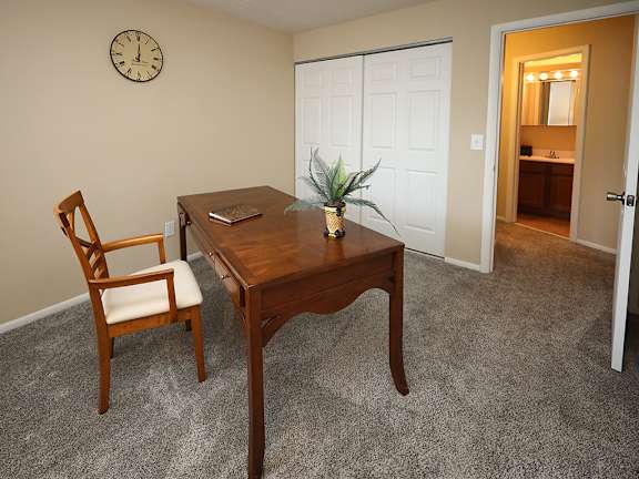 Model Bedroom at Willoughby Hills Towers in Willoughby Hills OH