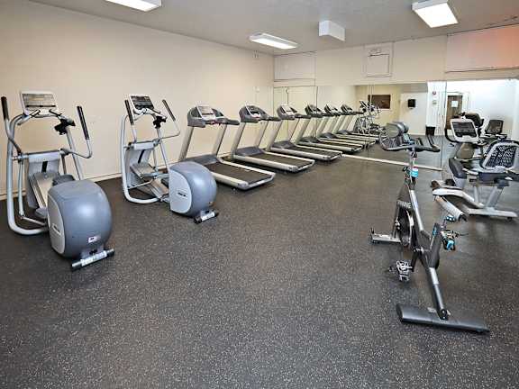 Fitness Center in the North Building at Gates Mills Place, Mayfield Heights, OH, 44124
