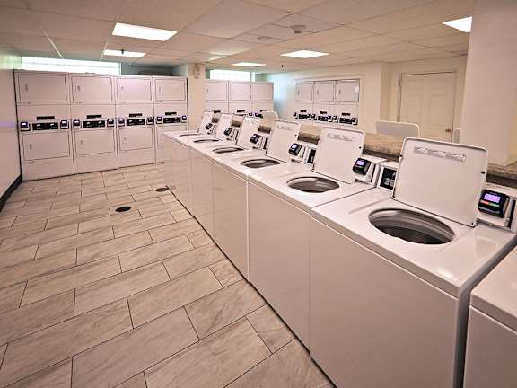Laundry Facility in the West Building at Gates Mills Place, Mayfield Heights, OH, 44124