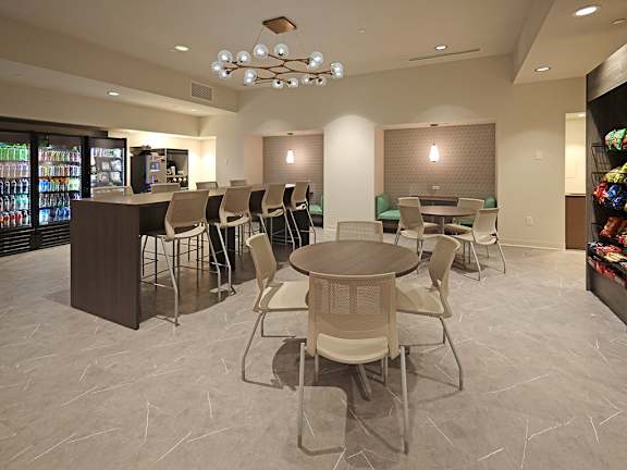 Convenience Market with Cafe at Residences at 55 in Downtown Cleveland OH