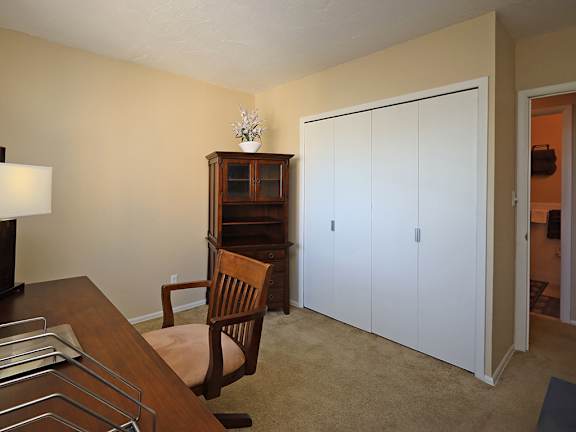 Model Suite Bedroom at Westbrook Village Apartments in Brooklyn OH