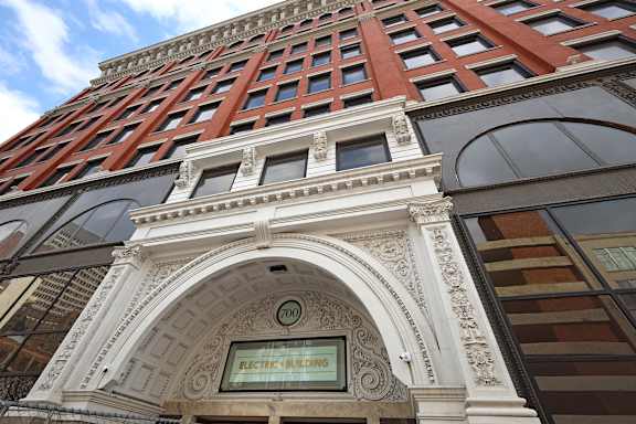 Building Exterior at The Electric Building Cleveland