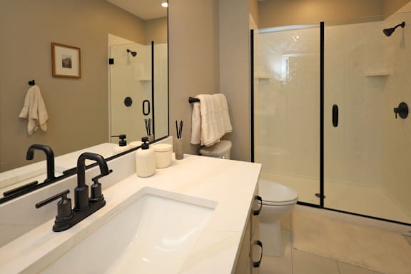 Bathroom at The Electric Building Cleveland