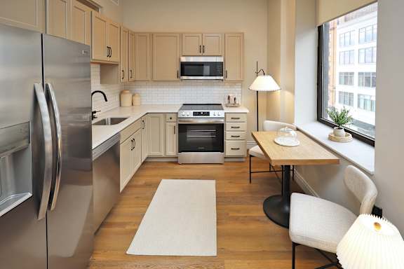 Kitchen at The Electric Building Cleveland