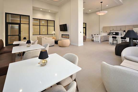 Community Room at The Electric Building Cleveland
