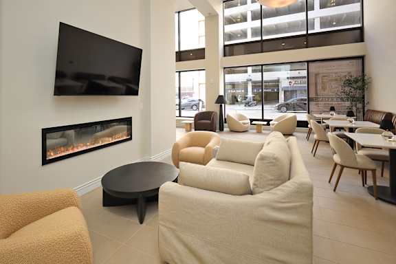 Community Room at The Electric Building Cleveland
