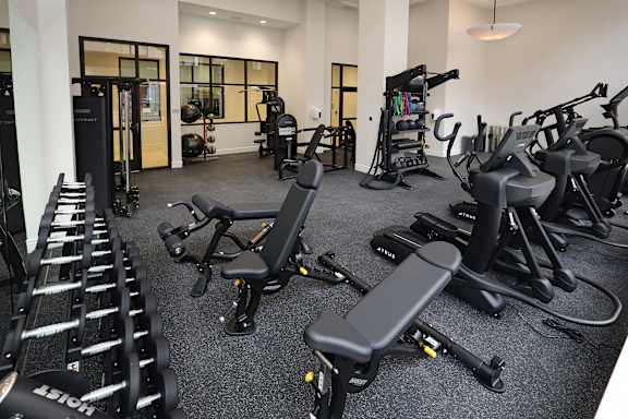 Fitness Center at The Electric Building Cleveland