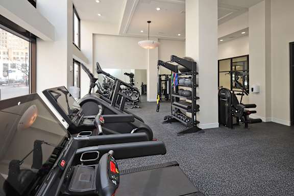 Fitness Center at The Electric Building Cleveland