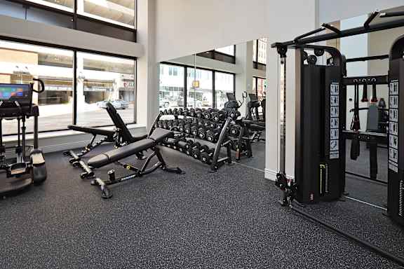 Fitness Center at The Electric Building Cleveland