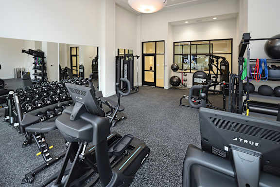 Fitness Center at The Electric Building Cleveland