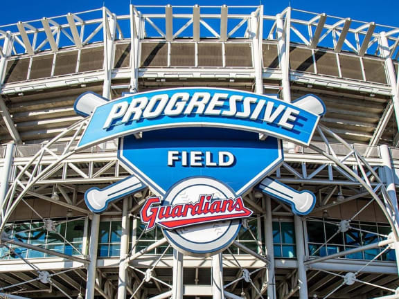 Progressive Field guardiansProgressive Field guardians at Residences at 55, Cleveland, Ohio