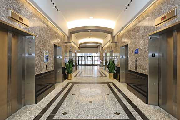Marble Lobby at Residences at 1717, Cleveland, OH