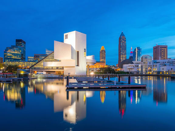 Rock N Roll Hall of Fame & Museum at Residences at 55, Cleveland, OH, 44113