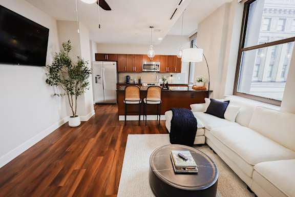 New Construction at The Terminal Tower Residences Apartments, Cleveland, 44113