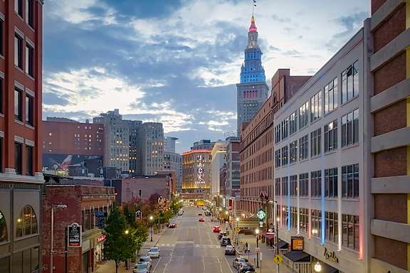 Neighborhood at The Terminal Tower Residences Apartments, Cleveland, 44113