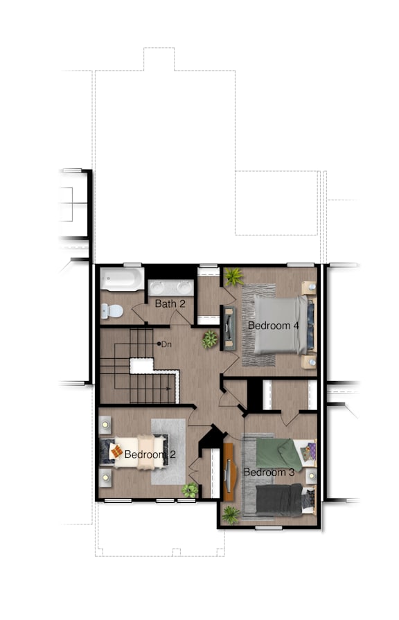 a floor plan of a house with a bedroom and a living room at Mihir Taylor, Taylor, TX