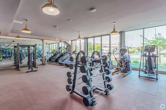 Fitness Center at Casa Estilo Apartments, California, 91910