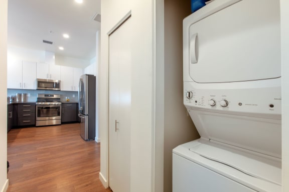 Washer Dryer In Unit at Imperial Hardware Lofts, Riverside, 92501