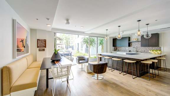 Dining And Kitchen at Baker Block, Costa Mesa, CA, 92626