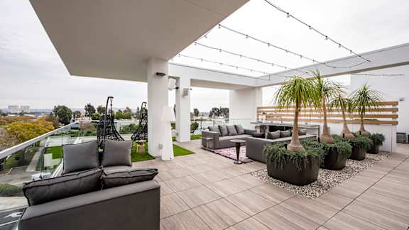 Rooftop Lounge at Baker Block, Costa Mesa, CA
