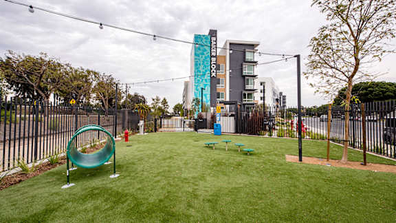 Playground at Baker Block, Costa Mesa, California