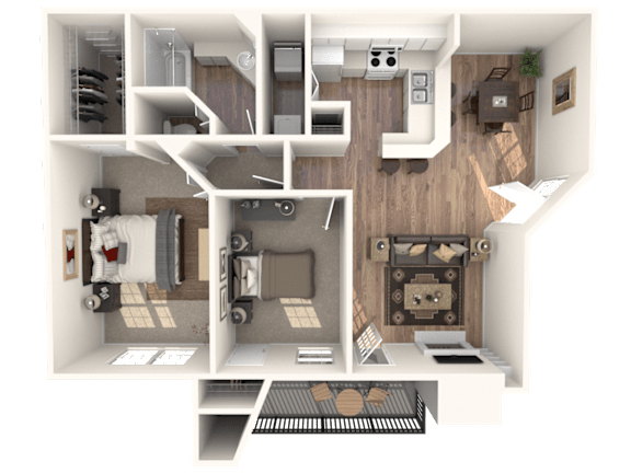 Channings Mark - B1 Floor Plan Image