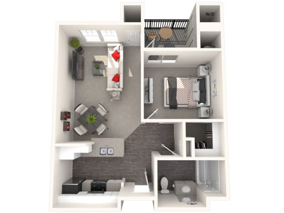 Fiesta Floor Plan Fiesta Floor Plan at 55+ FountainGlen Valencia, Valencia, California