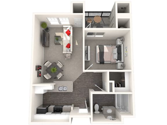 Fiesta Floor Plan at 55+ FountainGlen Valencia, Valencia, California