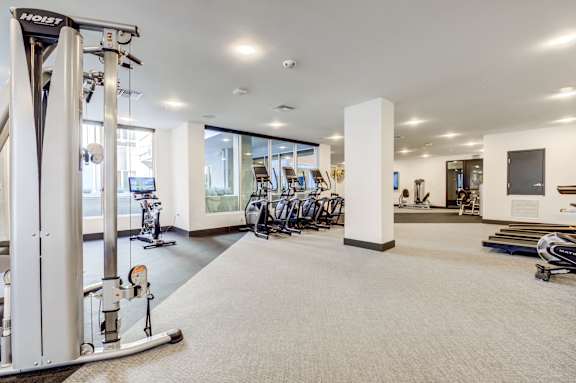 Fitness center at Edson House