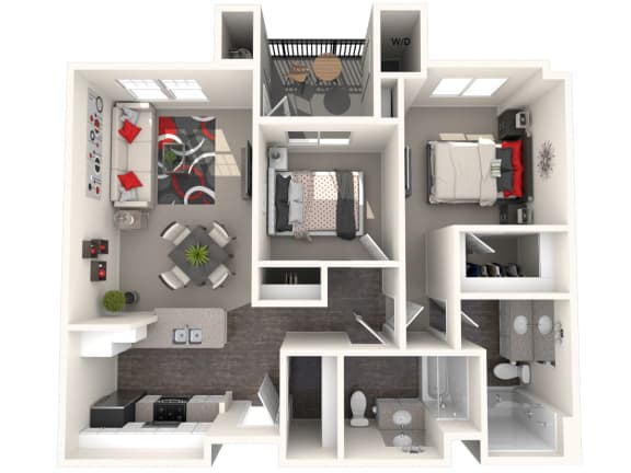 Imperial Floor Plan Imperial Floor Plan at 55+ FountainGlen Valencia, Valencia, CA, 91354