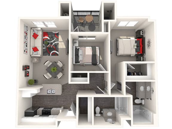 Imperial Floor Plan at 55+ FountainGlen Valencia, Valencia, CA, 91354