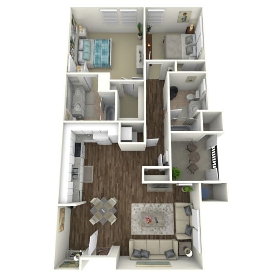 a floor plan image of the calhoun greenway apartments in minneapolis, mn