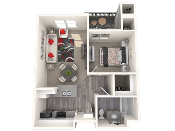 Misson Floor Plan at 55+ FountainGlen Laguna Niguel, Laguna Niguel, 92677
