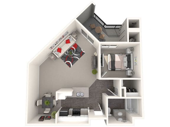 Monterey Floor Plan at 55+ FountainGlen Valencia, California