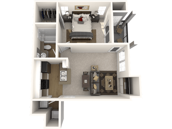 Museo A2 Renovated Floor Plan Image