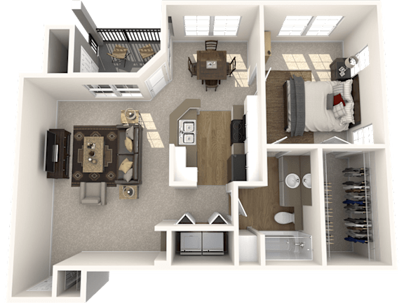 Museo A8 Renovated Floor Plan Image